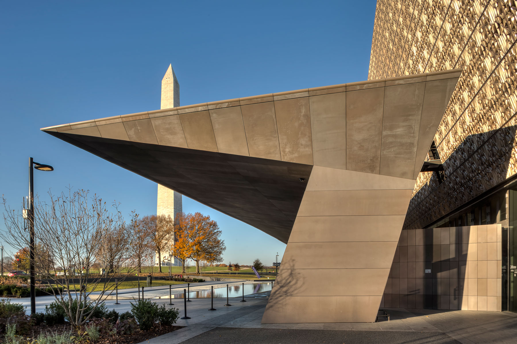 NMAAHC Washington DC – Fassade mit Allface-Unterkonstruktion